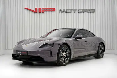 PORSCHE TAYCAN, 2025, GCC, DEALER WARRANTY, EXCELLENT CONDITION