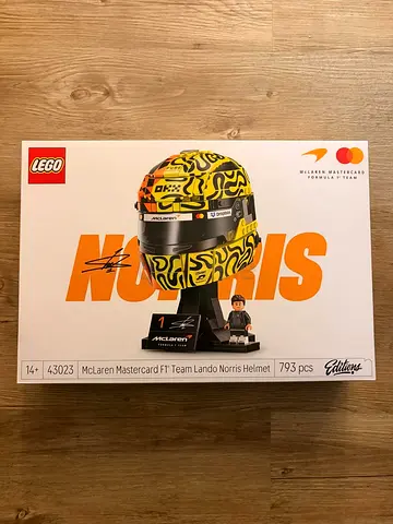 BARGAIN BRAND NEW LEGO 43023 EDITIONS MCLAREN MASTERCARD F1 TEAM LANDO NORRIS HELMET