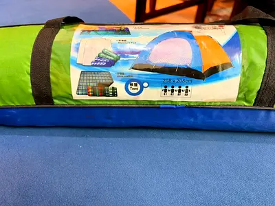 2 set - each 2-person Camping Tent with Carry Bag (208 x 208 cm) - Used