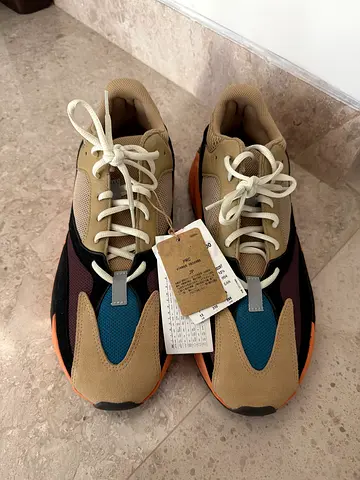 Adidas Yeezy Boost 700 Enflame Amber Sneakers brand new