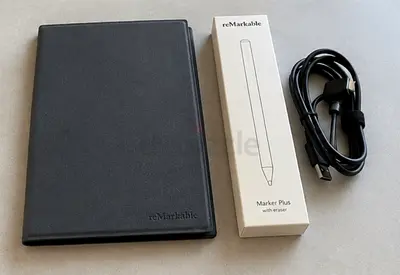 reMarkable 2 + Marker Plus + Folio | Like New | Barely Used (cheapest on dubizzle, full option)