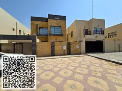 Villa for sale in the Al Muwaihat area of ​​Ajman, complete with water, electricity, and air con