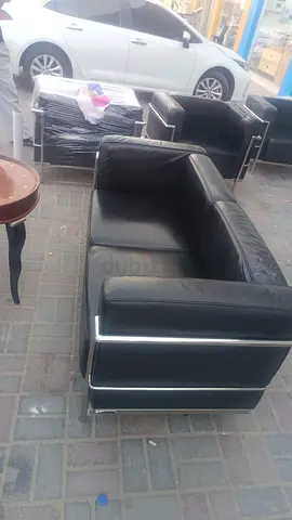 Lather sofa
