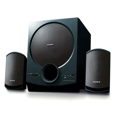 Sony 2.1 Speakers with Subwoofer - Good Working Condition with Box