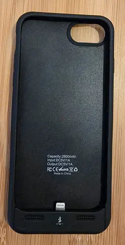 Portable Power Bank Case Cover for iPhone 7 / 8 / SE (2800mAh)
