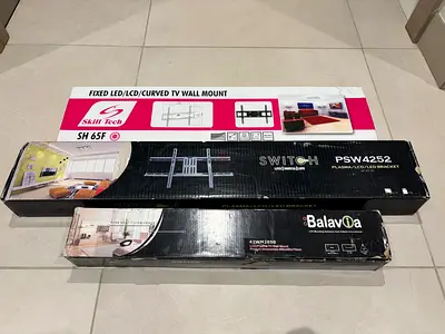TV Wall Mounting Brackets (Qty. 3)