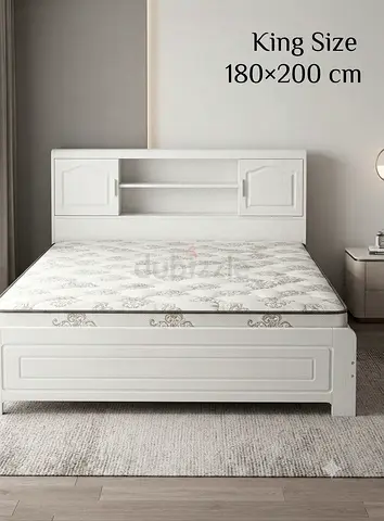 King Size Storage Bed With Mattress