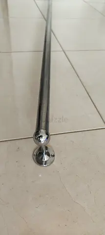Metal Curtain Rod with Round Finials CM 239 STAND