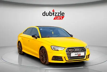 AED 1108/month | 2017 Audi S3  | GCC Specs | Ref#523739