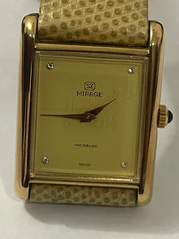 VINTAGE MIRAGE SWISS MADE UNISEX WATCH