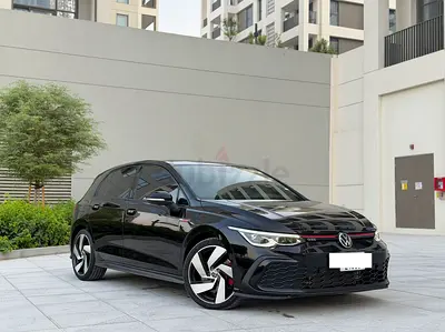 2021 Volkswagen GTI Black Beuty - Gcc - Full Al Naboodah Service History With Service Contract