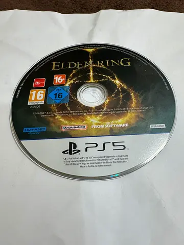 Elden Ring PS5 Disc – Lightly Used, Mint Condition