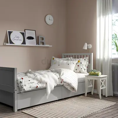 Bed with storage DISASSEMBLED plus the mattress.