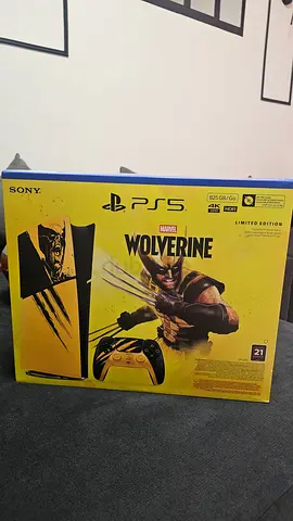 PS5 Slim Digital -  Wolverine Limited Edition Console