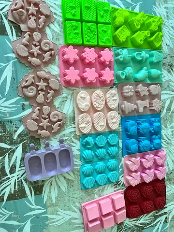 Silicone moulds for many uses