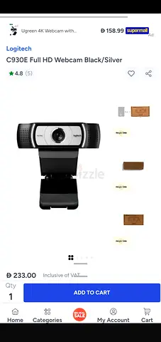 Logitech C930e Full HD 1080p Business Webcam