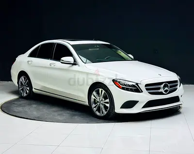 2020 Mercedes-Benz C 300 – White Exterior / Beige Interior Only 24000 Original