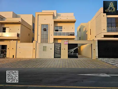 Villa for sale directly from the owner—freehold, featuring a Dubai-style design and located right off Sheikh Mohammed Bin Zayed Road (E311).