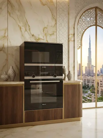 Siemens 60cm Built-In Electric Oven & Microwave Set – Integrated Kitchen Appliances