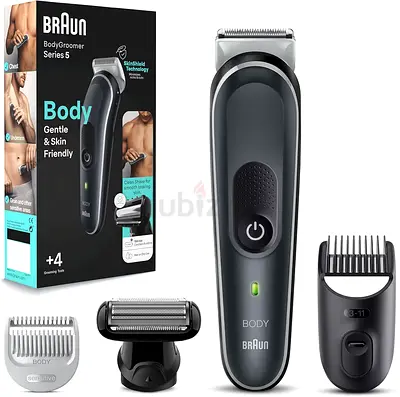 Braun Series 5 Body Groomer - Body Trimmer with 4 Attachments (Good Condition)
