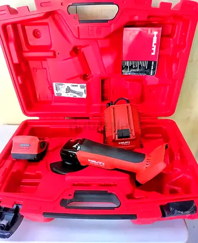 HILTI AG 125 A22 GRINDER WITH BOX