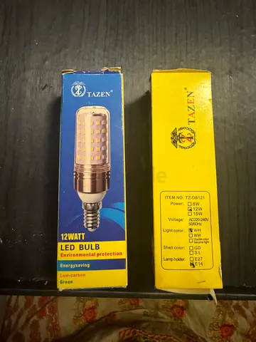 Both bulbs for 10aed