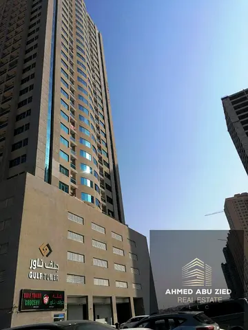 2-Bedroom Apartment for Rent in Gulf Tower, Ajman | Master Bedroom | 2 Bathrooms | Balcony | 4 Installments | No Parking | Prime Location in Emirates
