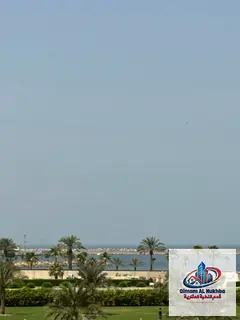 3 Bedroom Apartment for Rent in Al Qulayaa, Sharjah, Sea View & Open Balcony, 3 Bathrooms, Central A