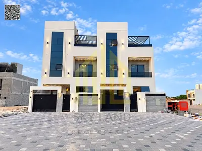For Sale: Super-deluxe finished townhouse in Al Zahia, Ajman (two floors + roof). The price includes registration and title transfer fees; located nea