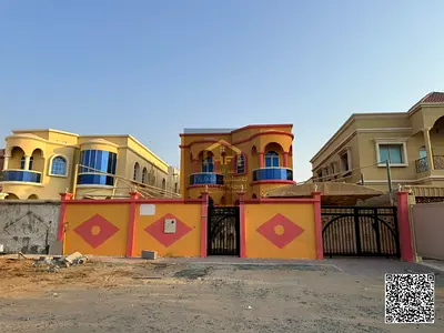 فيلا واسعة ومصينة بالكامل للإيجار السنوي في المويهات – عجمان | 5 غرف نوم ماستر + مجلس وصالة بسعر 110,000 درهم 💥  فرصة سكنية ممتازة لامتلاك أسلوب حياة