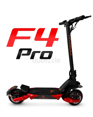 F4 Pro Electric Scooter - Dual Motor, All-Terrain