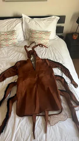 Brown Cockroach Costume - One Piece Adult Size (Good Condition)