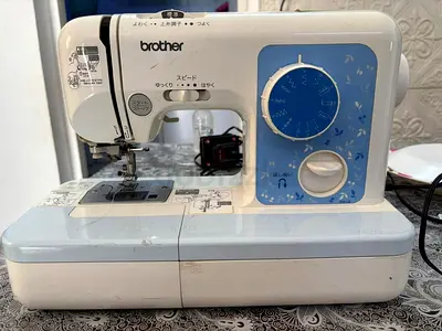Brother domestic sewing machine - with condenser