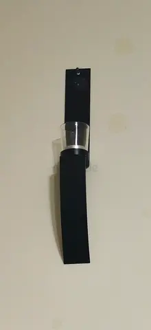 Modern black wall sconce light - 2pcs