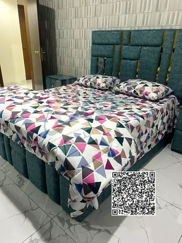 شقة مفروشه غرفة وصاله باابراج الواحه