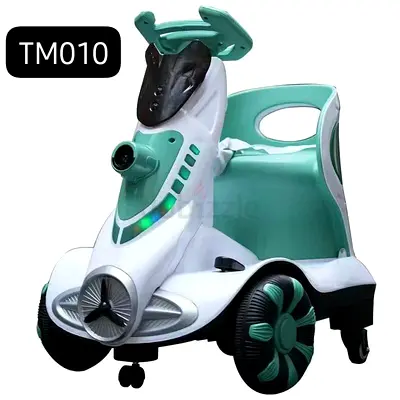 Dual Drive Kids Ride on Car with Automatic Bubble Function ( 3 - 6 Years) - Brand New