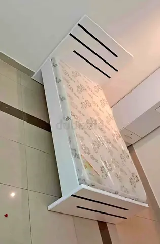 Wooden single bed single with madical mattress
