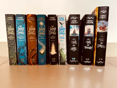 Chris Colfer The Land of Stories Complete Series Set