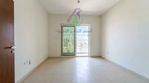 شقة غرفتين ماستر وصالة في الخان مع باركينج مجاني ومطبخ مفتوح اطلاله بنوراميه مفتوحه على مخرج دبي