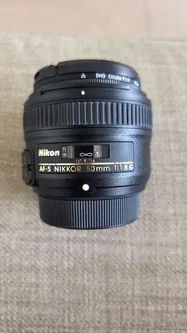 Nikon AF-S NIKKOR 50mm f/1.8G Prime Lens - perfect Condition