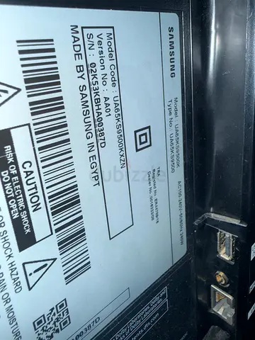 Samsung LED TV (model UA65K5500) - 65 inch, used