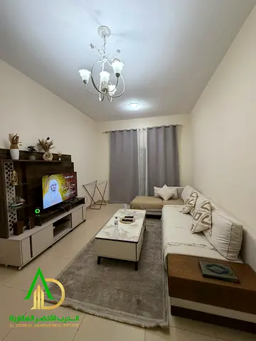 Furnished 2BR Apartment for Monthly Rent in Al Jurf 2, Second Tenant, Open View, Master Bedrooms, Utilities & Parking Included, Near City Centre.