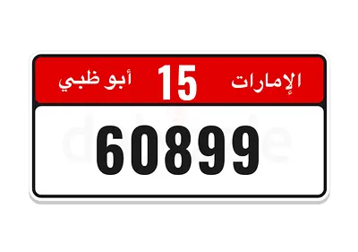 Abu Dhabi fancy plate for sale