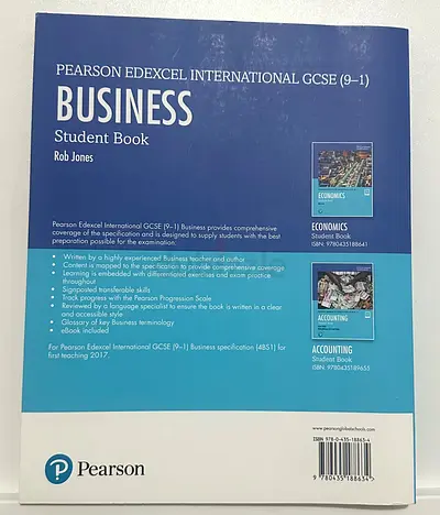 Business GCSE Edexcel book