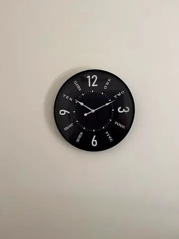 Wall clock (deco purpose- not working)