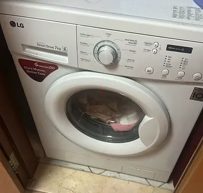LG 7kg Front Load Washing Machine - Direct Drive, Good Working Condition
