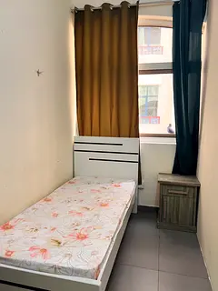 Partition with window furnished for rent