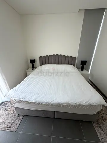 Bedroom set brand new. King size bed with a mattress.