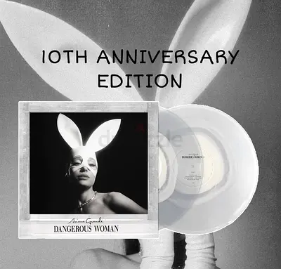 Ariana Grande dangerous woman tenth anniversary edition 2lp vinyl (2026 art - store exclusive)