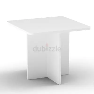 Minimalist White Kids study desk/ Side Table - Modern Design